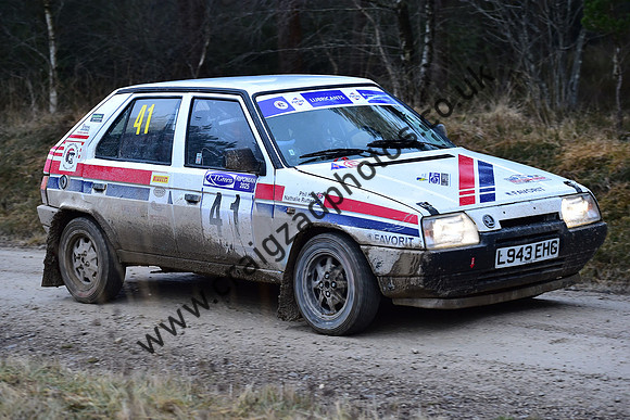 The Riponian Stages Rally 2025, Round 1 of the FUCHS UK British Historic Rally Championship