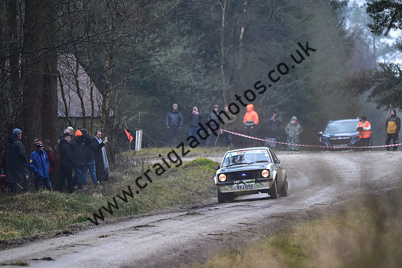The Riponian Stages Rally 2025, Round 1 of the FUCHS UK British Historic Rally Championship