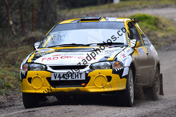 The Riponian Stages Rally 2025, Round 1 of the FUCHS UK British Historic Rally Championship