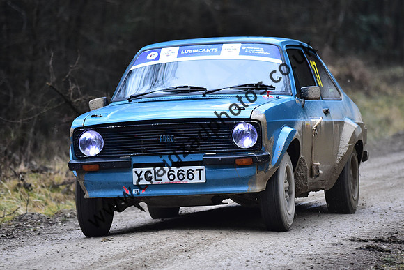 The Riponian Stages Rally 2025, Round 1 of the FUCHS UK British Historic Rally Championship