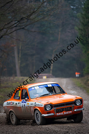 The Riponian Stages Rally 2025, Round 1 of the FUCHS UK British Historic Rally Championship