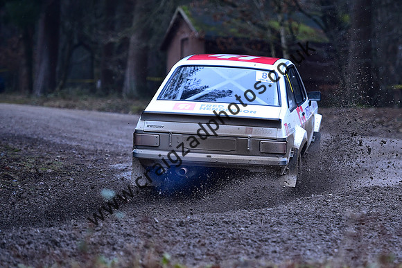 The Riponian Stages Rally 2025, Round 1 of the FUCHS UK British Historic Rally Championship