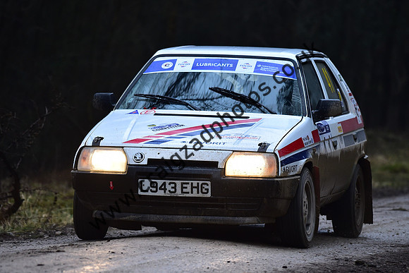 The Riponian Stages Rally 2025, Round 1 of the FUCHS UK British Historic Rally Championship