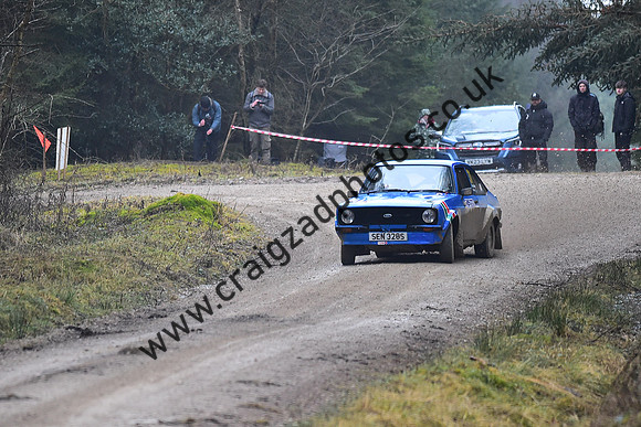 The Riponian Stages Rally 2025, Round 1 of the FUCHS UK British Historic Rally Championship