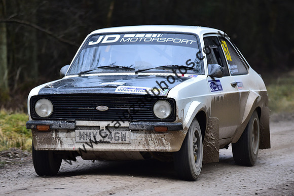 The Riponian Stages Rally 2025, Round 1 of the FUCHS UK British Historic Rally Championship