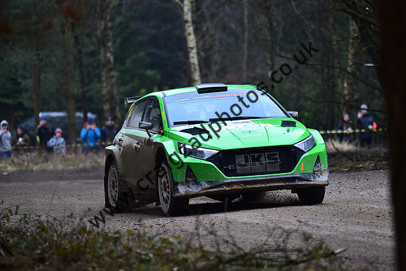 The Riponian Stages Rally 2025, Round 1 of the FUCHS UK British Historic Rally Championship