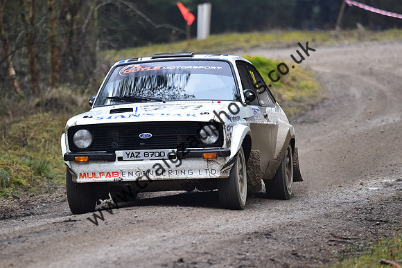 The Riponian Stages Rally 2025, Round 1 of the FUCHS UK British Historic Rally Championship