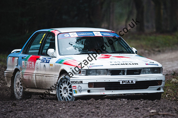 The Riponian Stages Rally 2025, Round 1 of the FUCHS UK British Historic Rally Championship