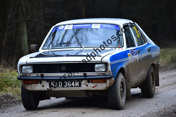 The Riponian Stages Rally 2025, Round 1 of the FUCHS UK British Historic Rally Championship
