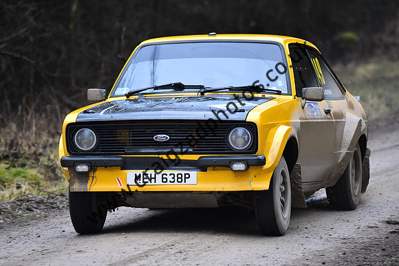 The Riponian Stages Rally 2025, Round 1 of the FUCHS UK British Historic Rally Championship
