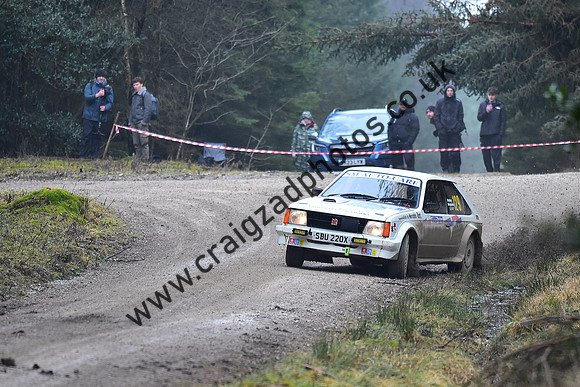 The Riponian Stages Rally 2025, Round 1 of the FUCHS UK British Historic Rally Championship