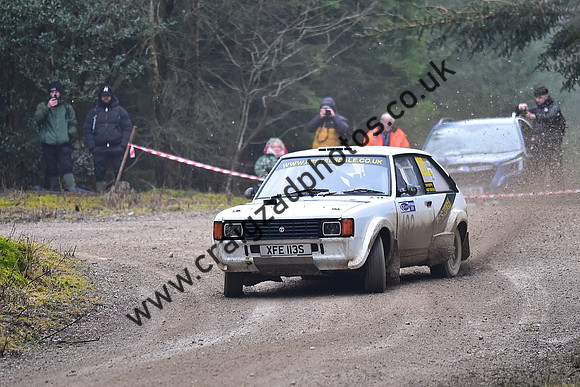 The Riponian Stages Rally 2025, Round 1 of the FUCHS UK British Historic Rally Championship