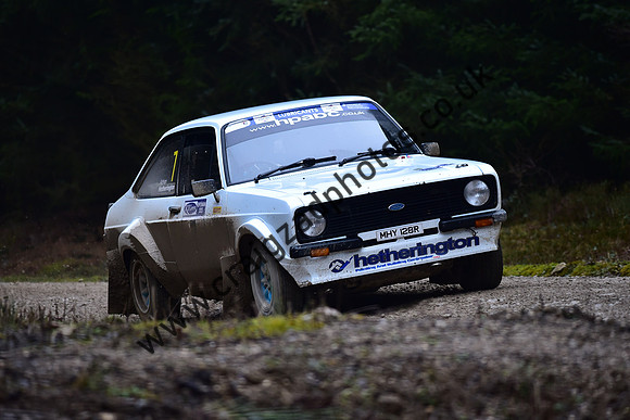 The Riponian Stages Rally 2025, Round 1 of the FUCHS UK British Historic Rally Championship