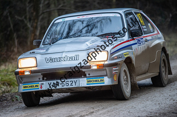 The Riponian Stages Rally 2025, Round 1 of the FUCHS UK British Historic Rally Championship