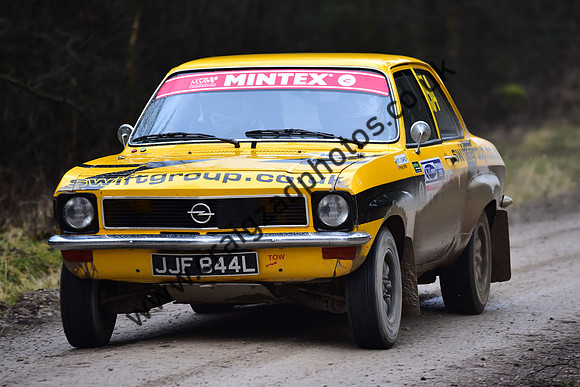 The Riponian Stages Rally 2025, Round 1 of the FUCHS UK British Historic Rally Championship