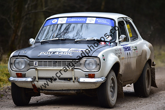 The Riponian Stages Rally 2025, Round 1 of the FUCHS UK British Historic Rally Championship