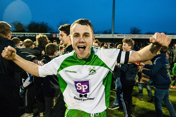 North Ferriby United v Bath City. FA Carlsberg Trophy Semi Final 2nd Leg. 28/02/2015