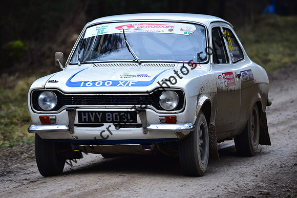 The Riponian Stages Rally 2025, Round 1 of the FUCHS UK British Historic Rally Championship