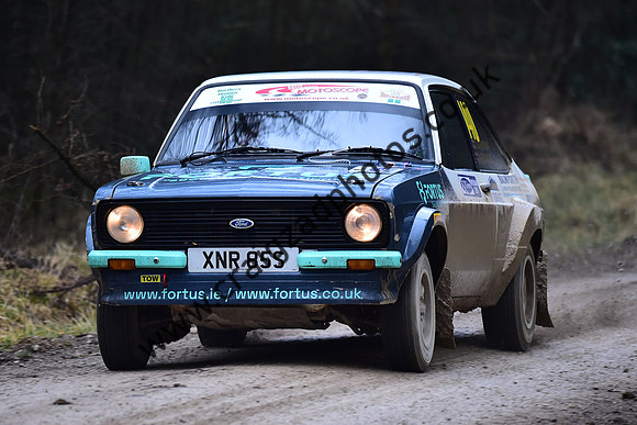 The Riponian Stages Rally 2025, Round 1 of the FUCHS UK British Historic Rally Championship