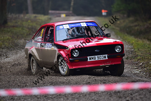 The Riponian Stages Rally 2025, Round 1 of the FUCHS UK British Historic Rally Championship