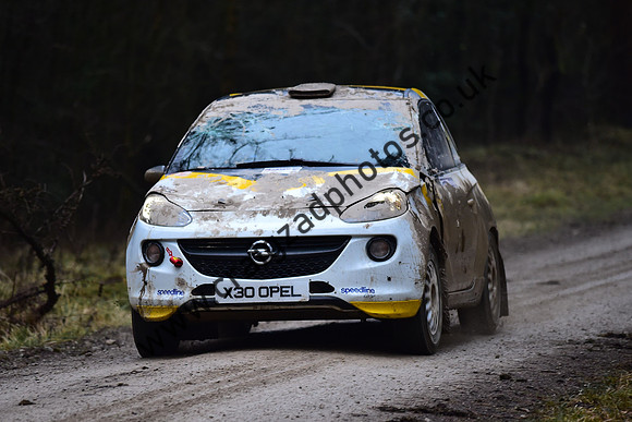The Riponian Stages Rally 2025, Round 1 of the FUCHS UK British Historic Rally Championship