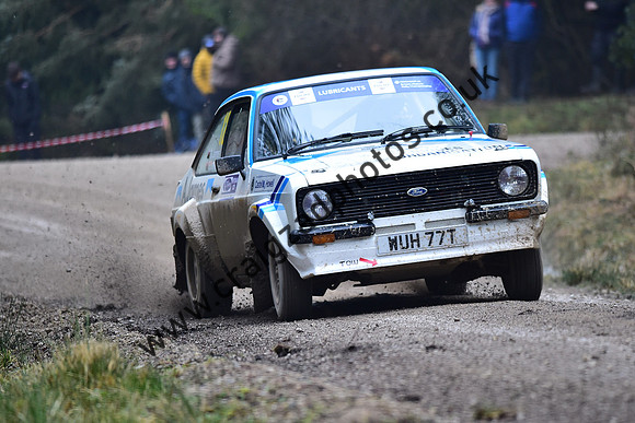 The Riponian Stages Rally 2025, Round 1 of the FUCHS UK British Historic Rally Championship