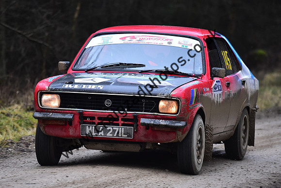 The Riponian Stages Rally 2025, Round 1 of the FUCHS UK British Historic Rally Championship