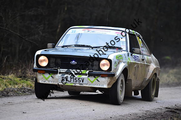 The Riponian Stages Rally 2025, Round 1 of the FUCHS UK British Historic Rally Championship