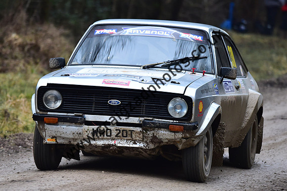 The Riponian Stages Rally 2025, Round 1 of the FUCHS UK British Historic Rally Championship