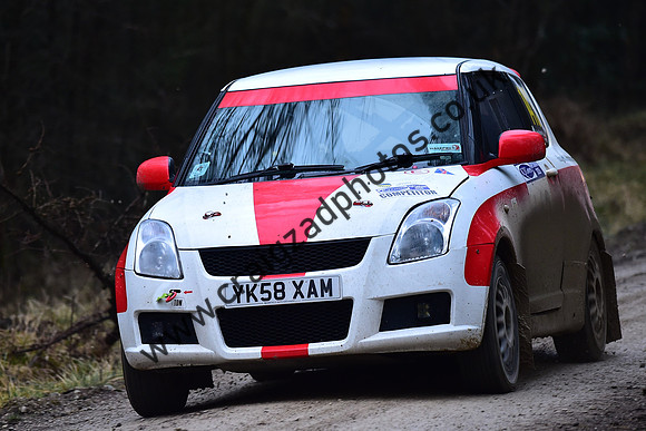 The Riponian Stages Rally 2025, Round 1 of the FUCHS UK British Historic Rally Championship