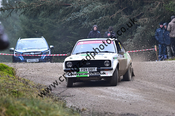 The Riponian Stages Rally 2025, Round 1 of the FUCHS UK British Historic Rally Championship