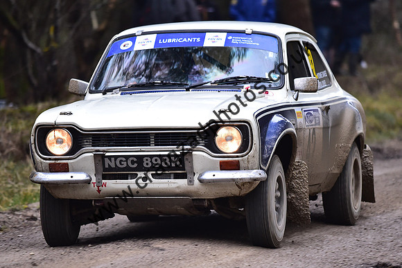 The Riponian Stages Rally 2025, Round 1 of the FUCHS UK British Historic Rally Championship