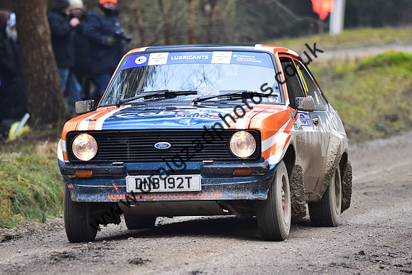 The Riponian Stages Rally 2025, Round 1 of the FUCHS UK British Historic Rally Championship