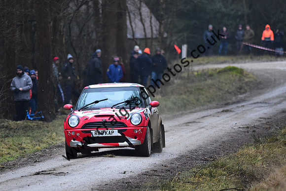 The Riponian Stages Rally 2025, Round 1 of the FUCHS UK British Historic Rally Championship