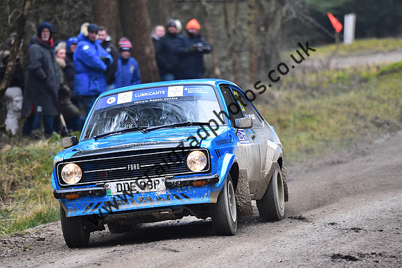 The Riponian Stages Rally 2025, Round 1 of the FUCHS UK British Historic Rally Championship