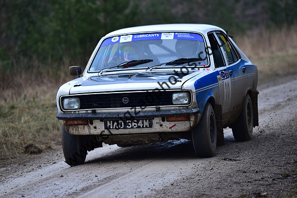 The Riponian Stages Rally 2025, Round 1 of the FUCHS UK British Historic Rally Championship