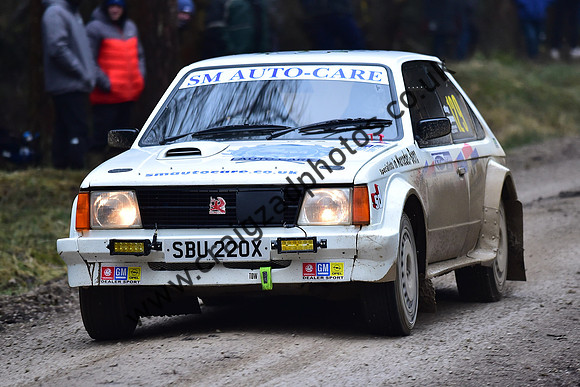 The Riponian Stages Rally 2025, Round 1 of the FUCHS UK British Historic Rally Championship