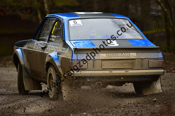 The Riponian Stages Rally 2025, Round 1 of the FUCHS UK British Historic Rally Championship
