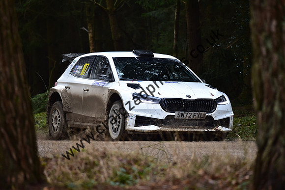 The Riponian Stages Rally 2025, Round 1 of the FUCHS UK British Historic Rally Championship