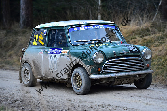 The Riponian Stages Rally 2025, Round 1 of the FUCHS UK British Historic Rally Championship
