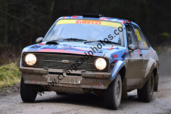 The Riponian Stages Rally 2025, Round 1 of the FUCHS UK British Historic Rally Championship
